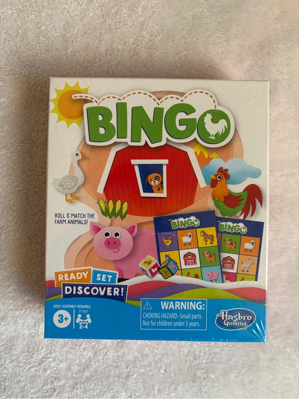 Hasbro Farm Bingo Game